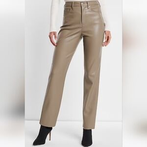 Express Faux Leather Pants Size 16
